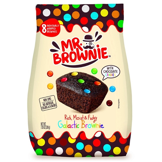 Picture of MR BROWNIE GALACTIC BROWNIES 200GR